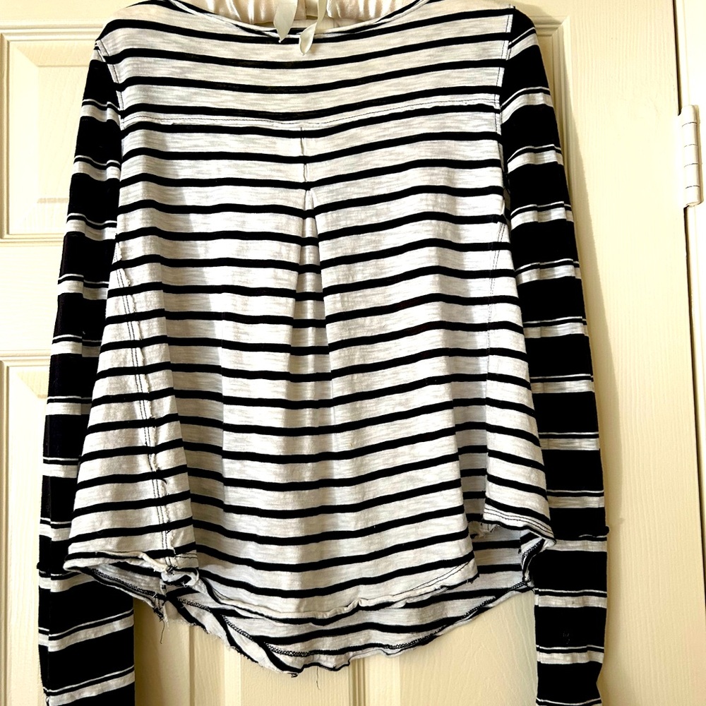 Free people we the free striped long sleeve top